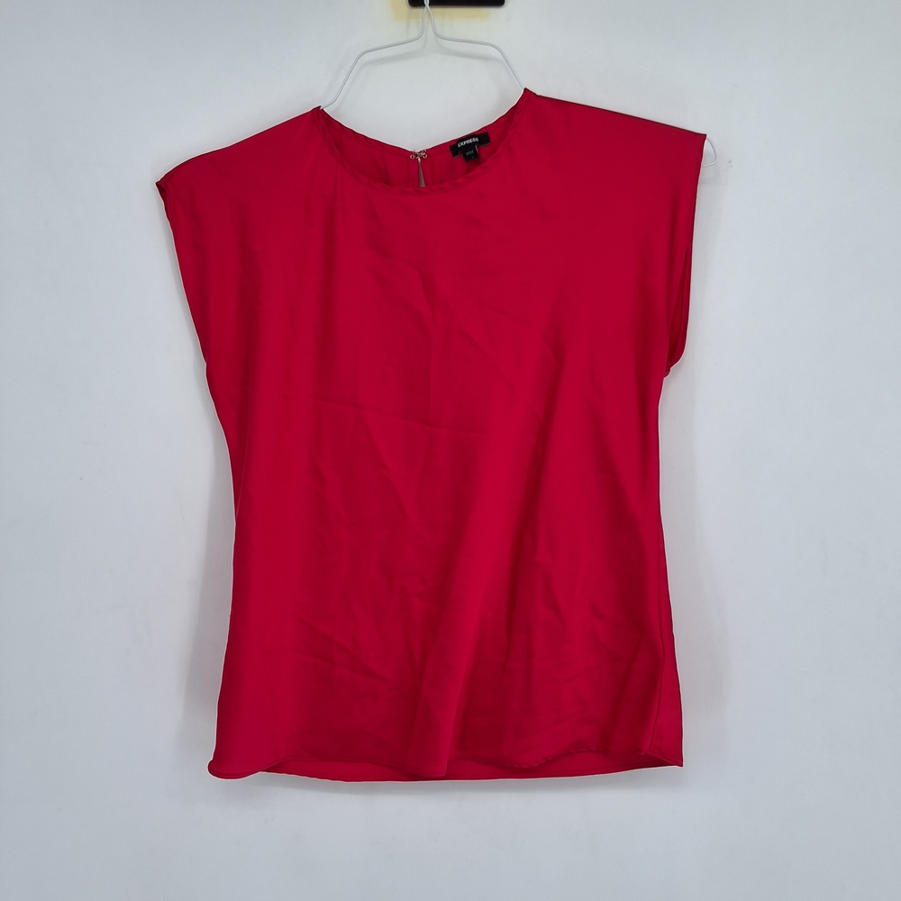 Express Vibrant Pink Muscle Tee